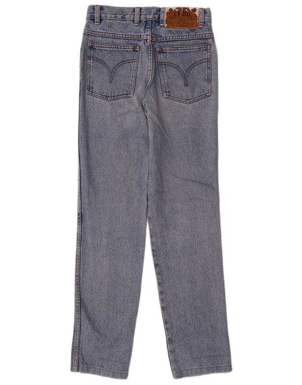 Vintage Womens Slim Jeans W26 L29 Blue Cotton