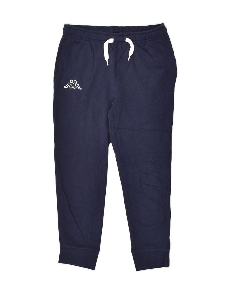 KAPPA Boys Tracksuit Trousers Joggers 7-8 Years Navy Blue | Vintage Kappa | Thrift | Second-Hand Kappa | Used Clothing | Messina Hembry 