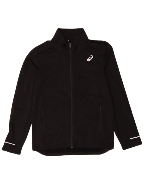 Asics Mens Tracksuit Top Jacket Small Black