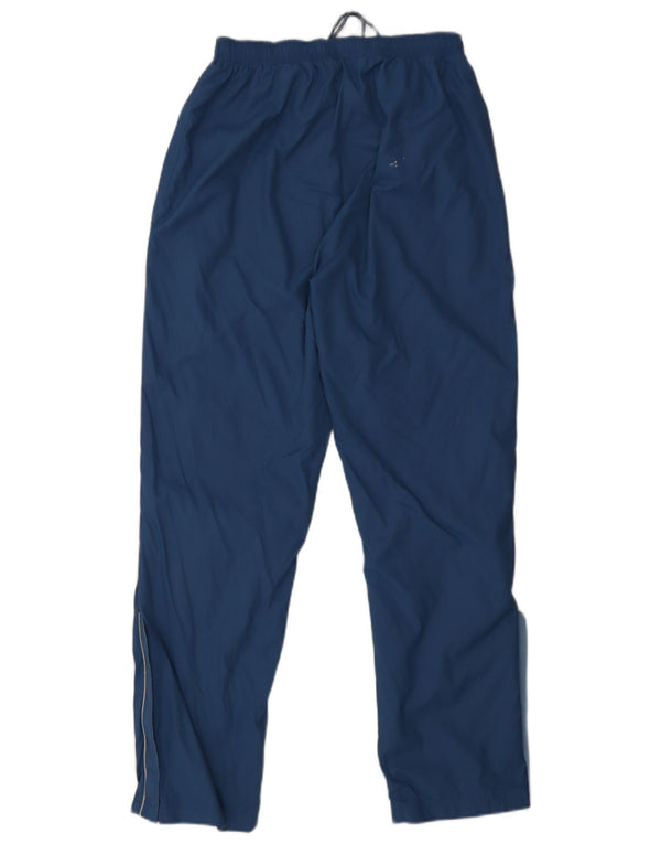 Reebok Womens Tracksuit Trousers UK 14 Large  Blue Colourblock Nylon