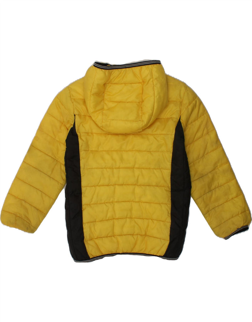 DIESEL Boys Hooded Padded Jacket 3-4 Years Yellow Polyester | Vintage Diesel | Thrift | Second-Hand Diesel | Used Clothing | Messina Hembry 