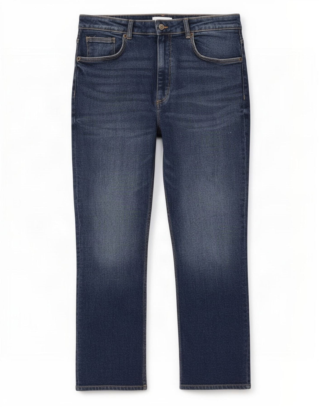 Zara Womens Straight Jeans EU 46 2XL W36 L26 Blue