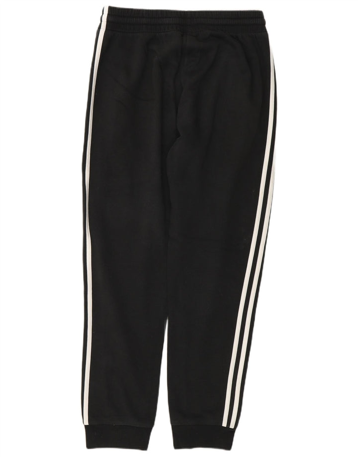 Adidas Mens Tracksuit Trousers Joggers Medium Black Cotton