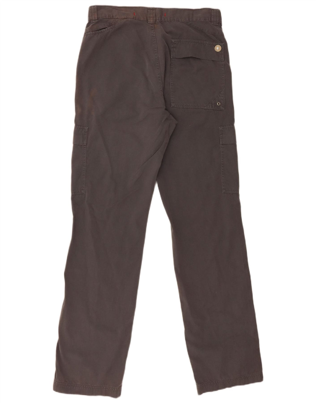 Trussardi Mens Straight Cargo Trousers IT 48 Medium W32 L32 Grey