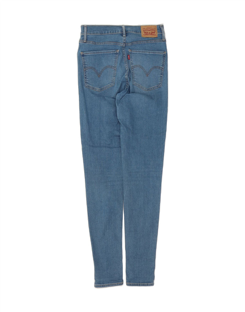 LEVI'S Womens Mile High Super Skinny Jeans W29 L32  Blue Cotton Vintage Levi's and Second-Hand Levi's from Messina Hembry 