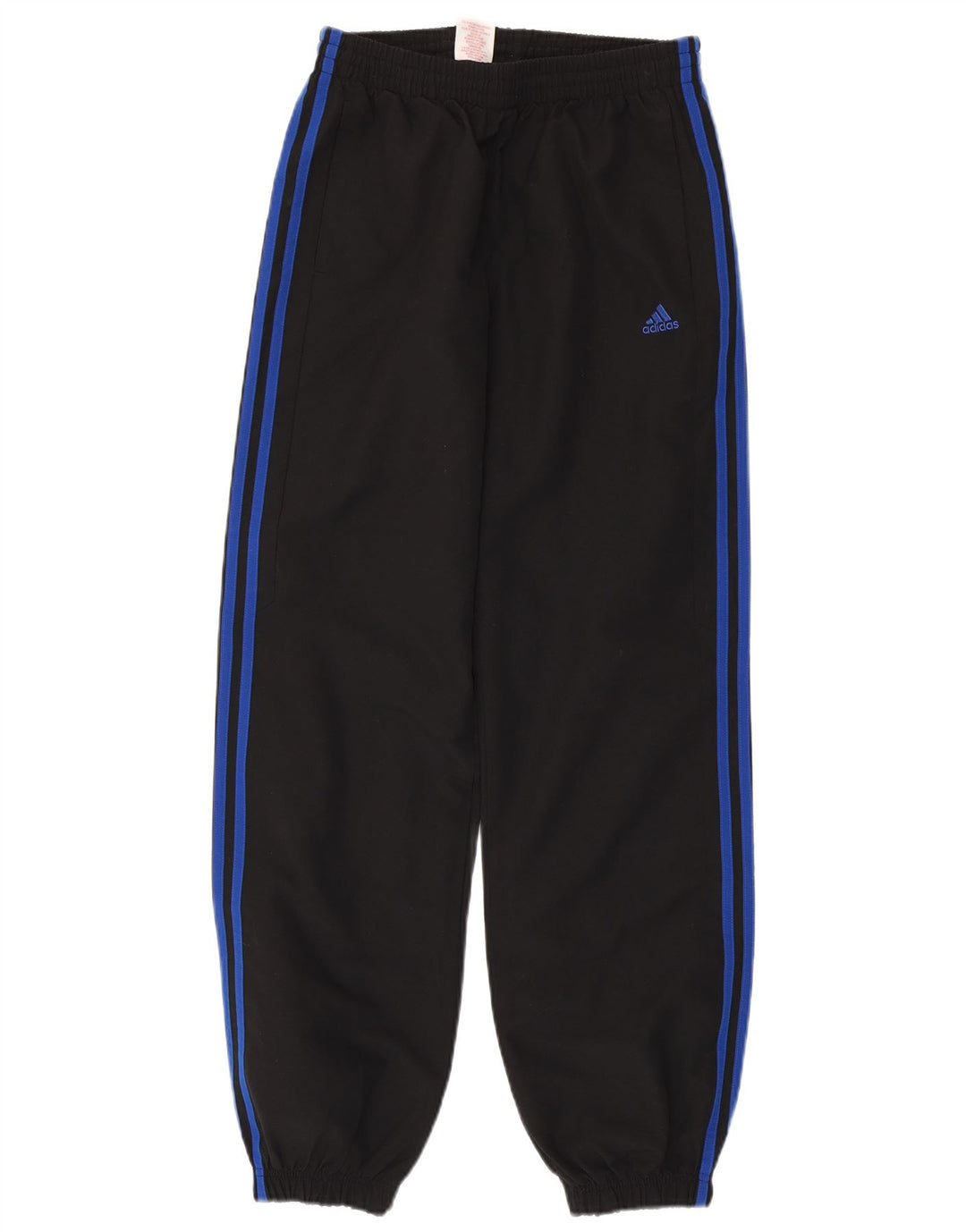 ADIDAS Boys Tracksuit Trousers Joggers 15-16 Years  Black Polyester