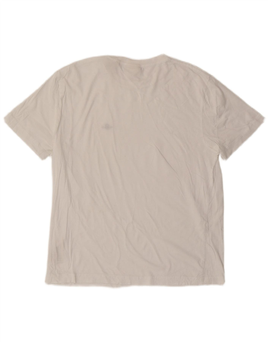 GANT Mens T-Shirt Top Large White Cotton