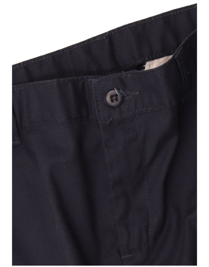 Dickies Womens Straight Cargo Trousers W32 L32 Navy Blue