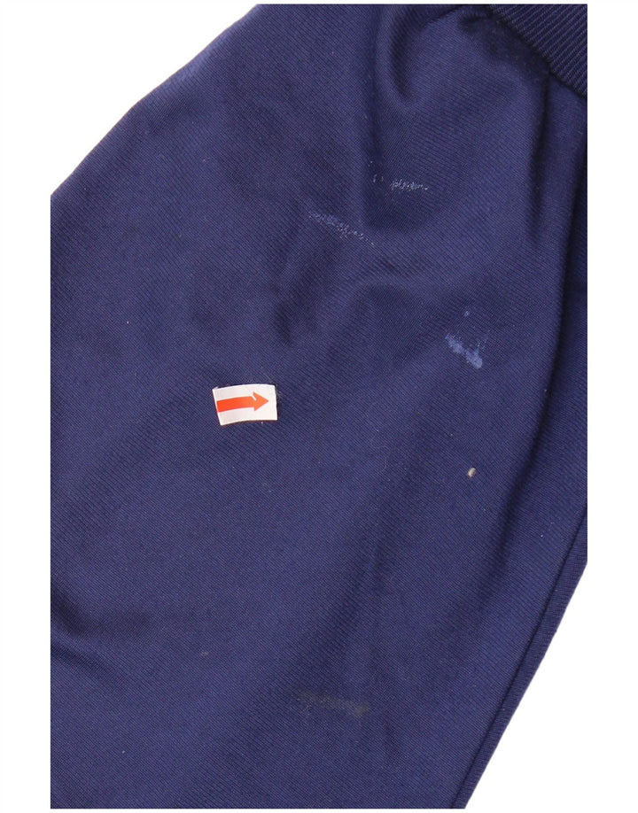 KAPPA Mens Graphic Tracksuit Top Jacket Large Navy Blue Colourblock