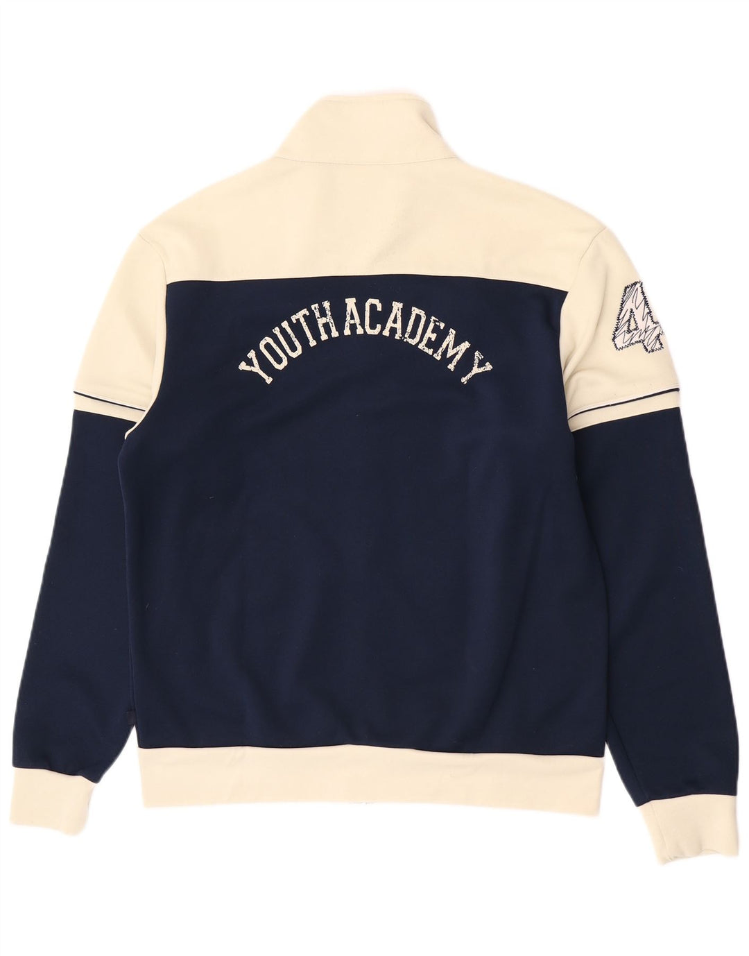 Oasis Mens Graphic Full Tracksuit XL  Navy Blue Colourblock Polyester