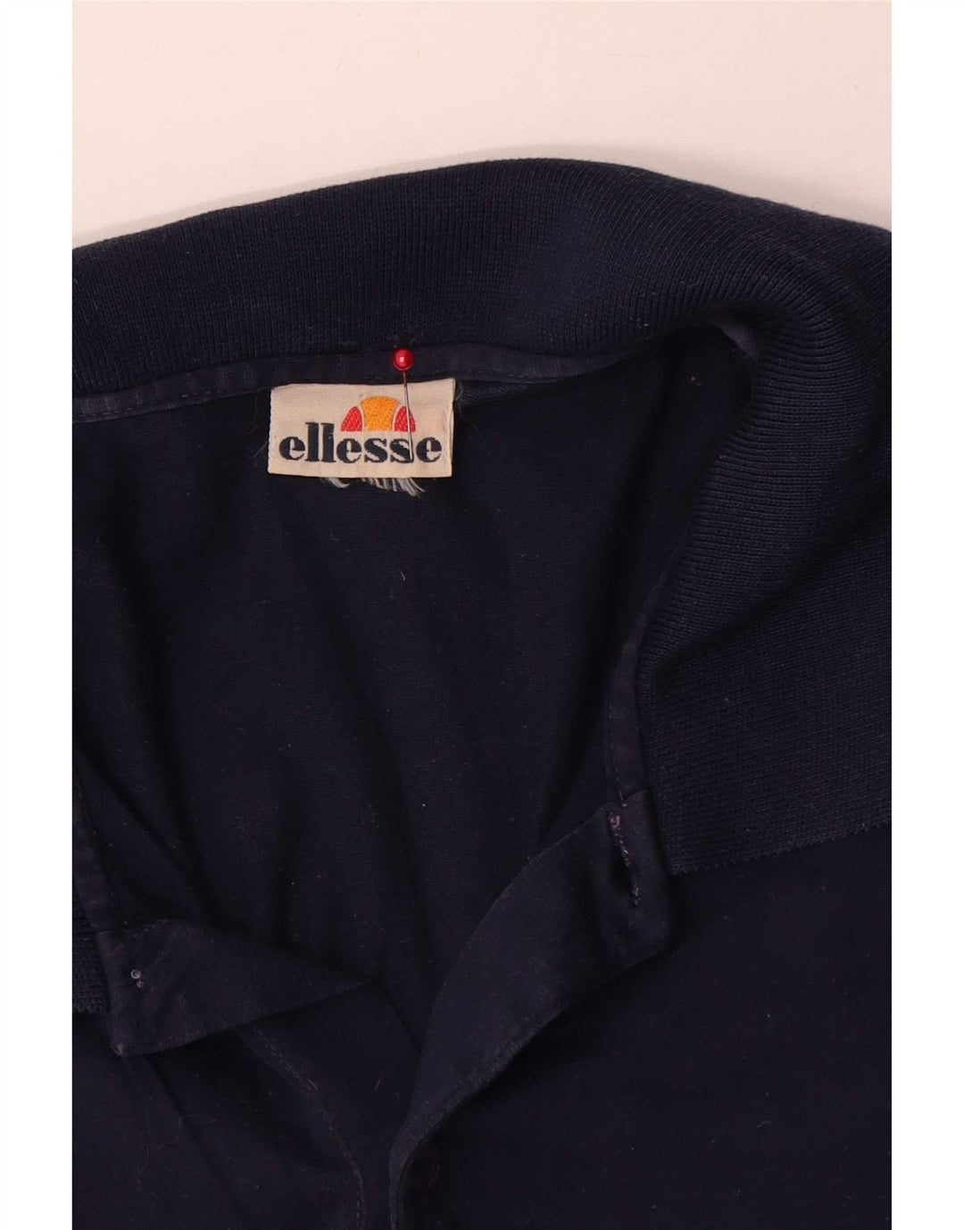 Ellesse Mens Polo Shirt Large Navy Blue