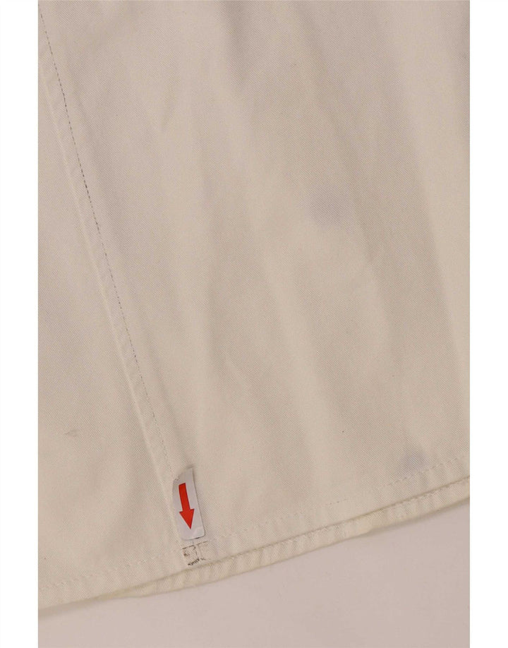 Weekend Womens A-Line Skirt UK 14 Medium W30 White Cotton