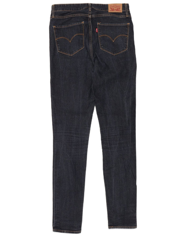 Levi's Womens Skinny Jeans W29 L32 Navy Blue Cotton