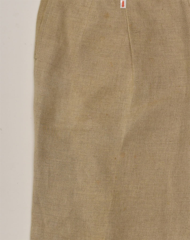 TOMMY HILFIGER Mens Pegged Suit Trousers W38 L32 Beige | Vintage Tommy Hilfiger | Thrift | Second-Hand Tommy Hilfiger | Used Clothing | Messina Hembry 