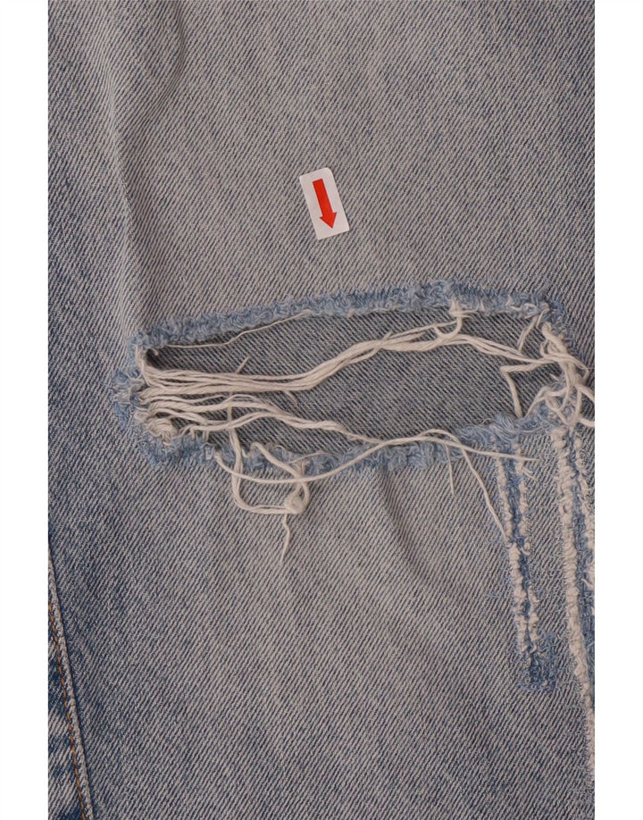 ZARA Womens Straight Jeans EU 38 Small W28 L27 Blue Cotton