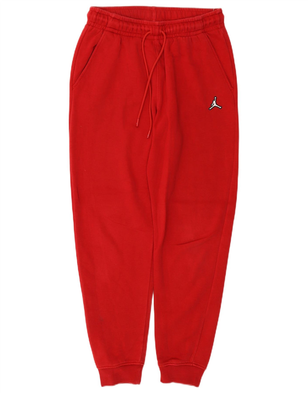 Jordan Mens Tracksuit Trousers Joggers Small  Red Cotton