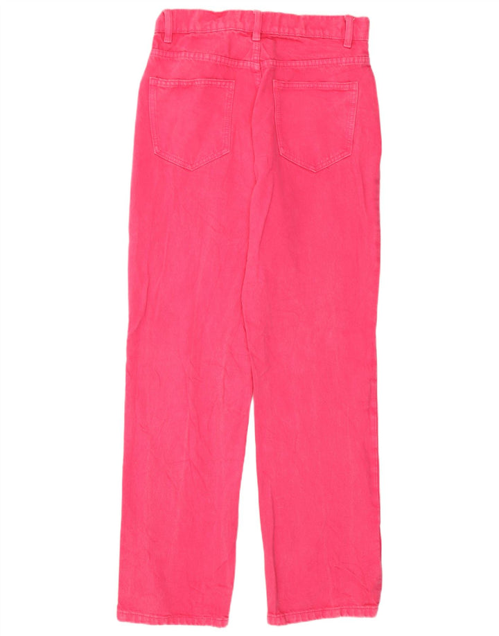 Zara Womens Straight Jeans EU 38 Small W28 L29 Pink