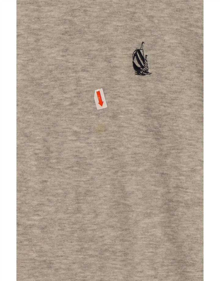 NAUTICA Mens Sweatshirt Jumper Large Grey Cotton