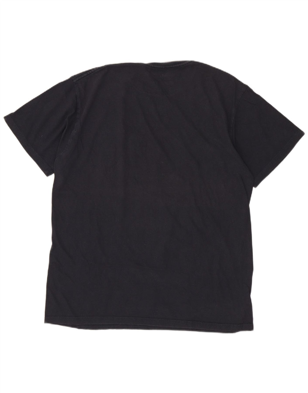 HARD ROCK CAFE Mens Munich Graphic T-Shirt Top Medium Navy Blue Cotton