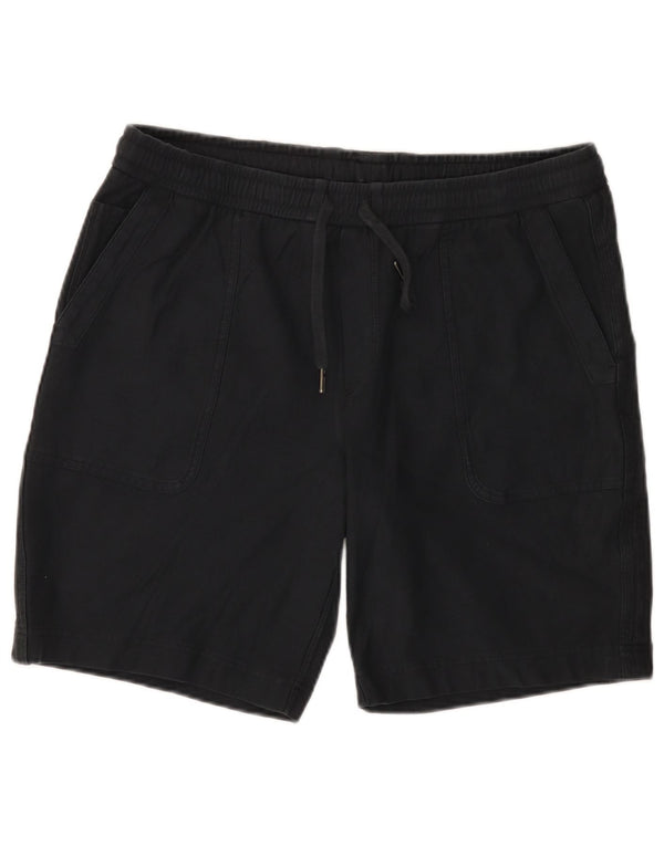 Athleta Mens Chino Shorts Large W34 Navy Blue Cotton