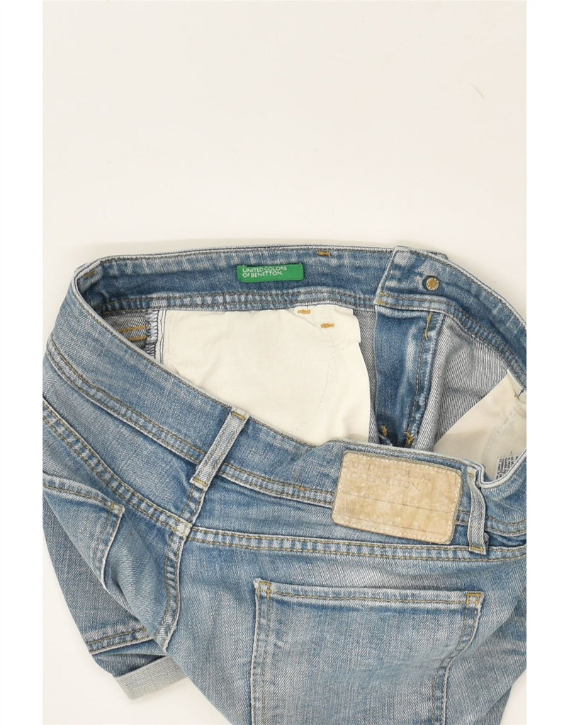 BENETTON Womens Denim Shorts W32 Large  Blue | Vintage Benetton | Thrift | Second-Hand Benetton | Used Clothing | Messina Hembry 