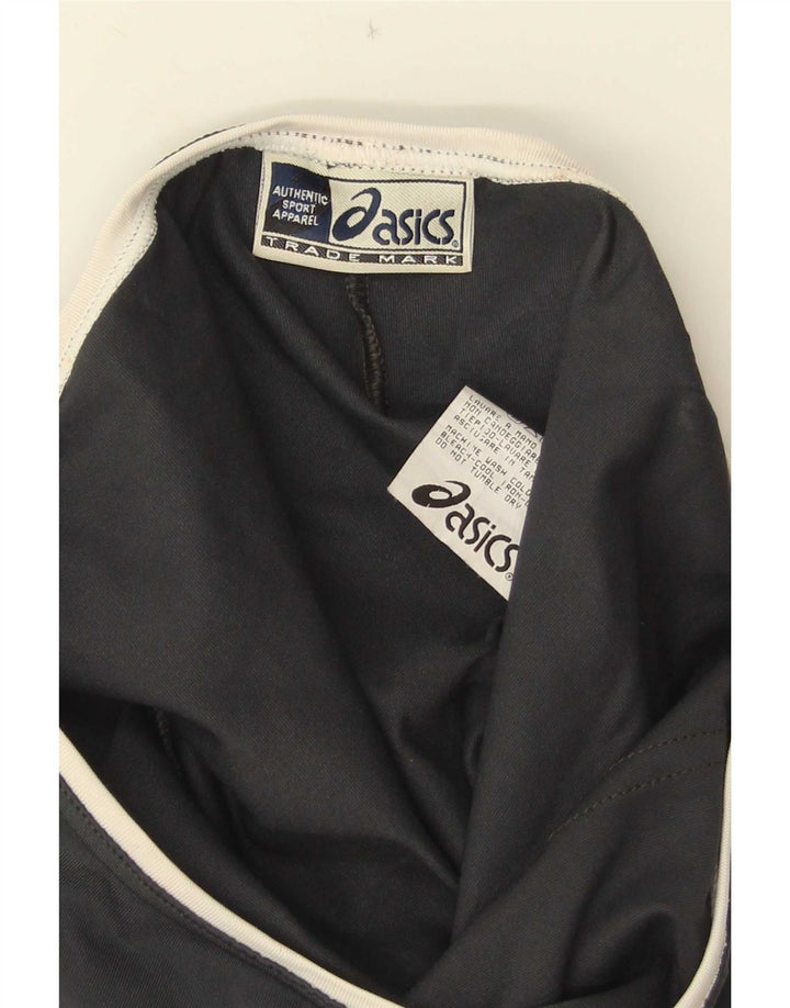 Asics Womens Tracksuit Trousers UK 12 Medium  Grey Polyamide
