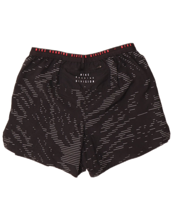Nike Mens Graphic Sport Shorts Medium Black Geometric