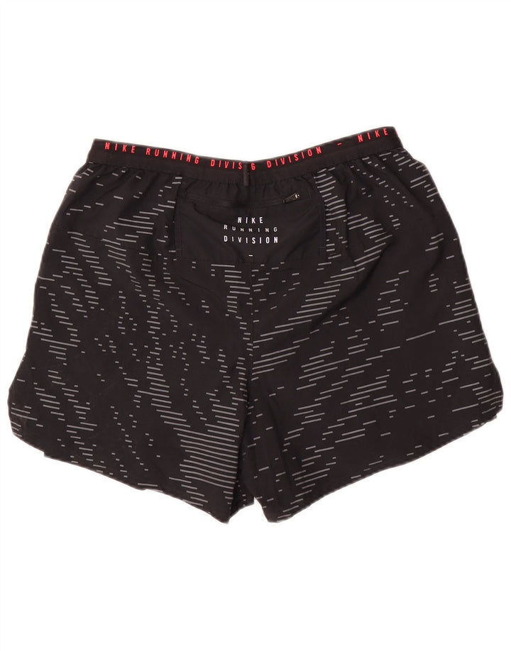 Nike Mens Graphic Sport Shorts Medium Black Geometric