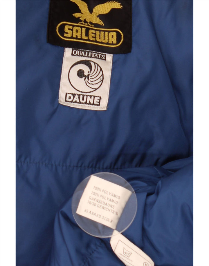 SALEWA Mens Padded Jacket UK 38 Medium Red Polyester