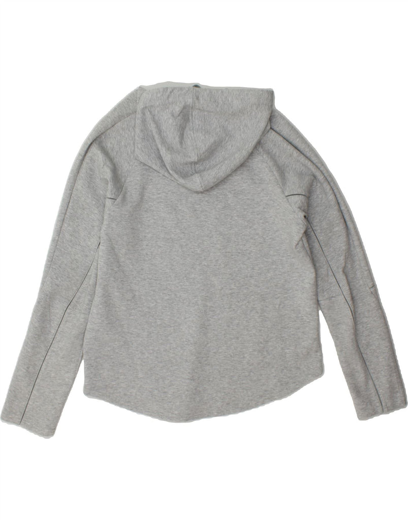 PUMA Womens Hoodie Jumper UK 16 Large Grey Cotton Vintage Puma and Second-Hand Puma from Messina Hembry 