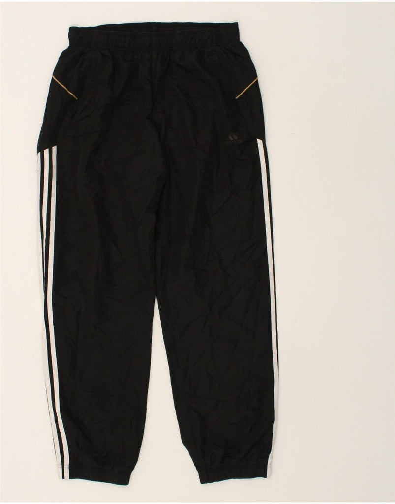 ADIDAS Mens Tracksuit Trousers Joggers Medium Black Polyester | Vintage Adidas | Thrift | Second-Hand Adidas | Used Clothing | Messina Hembry 