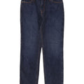 LEE Womens Marion Straight Jeans W30 L28  Navy Blue Cotton