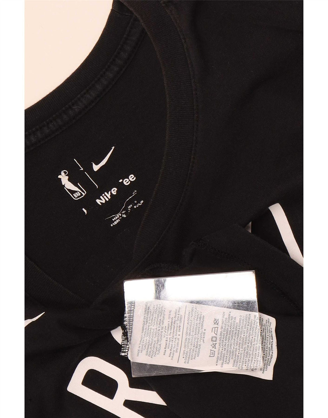 Nike Mens Brooklyn Graphic T-Shirt Top Small Black Cotton