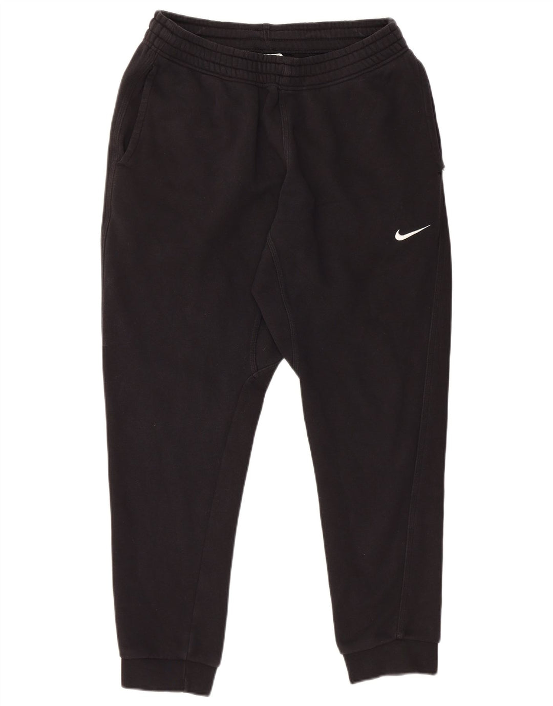 NIKE Mens Tracksuit Trousers Joggers Large  Black Cotton