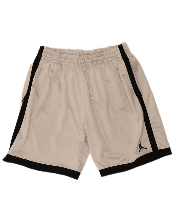 Jordan Mens Sport Shorts XL White Colourblock Polyester