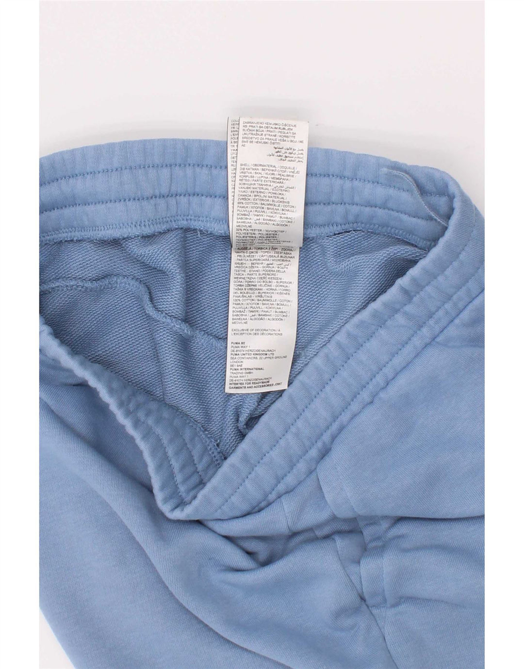 Puma Boys Sport Shorts 13-14 Years Blue Cotton