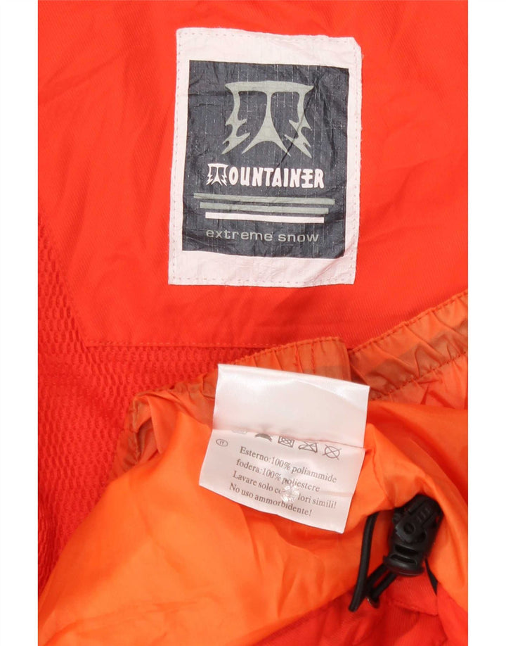 Vintage Womens Ski Jacket UK 16 Large Red Colourblock Polyamide