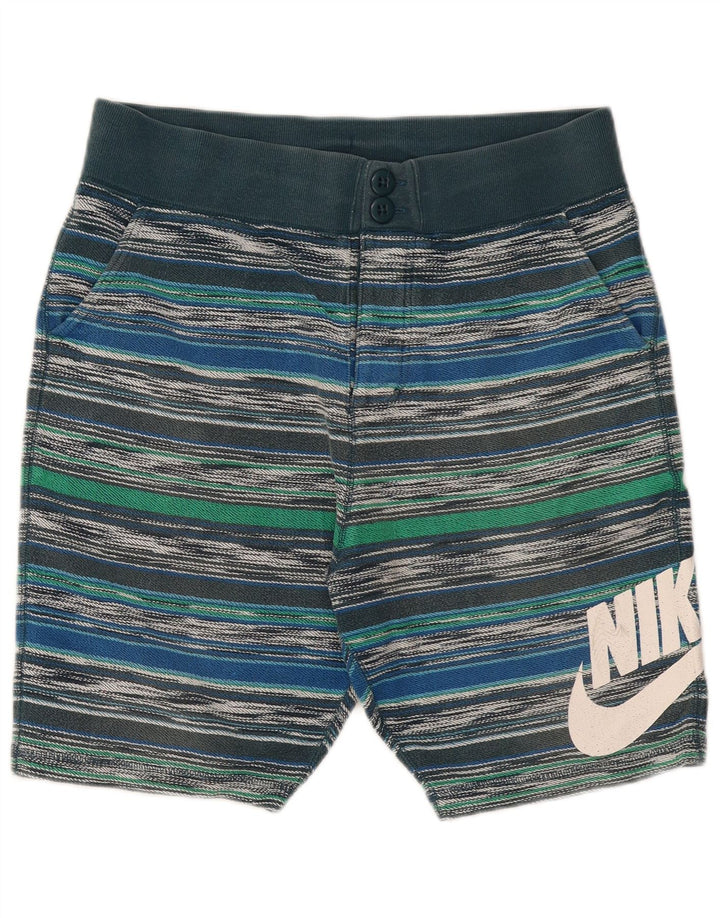 Nike Mens Sport Shorts Large  Multicoloured Striped Cotton