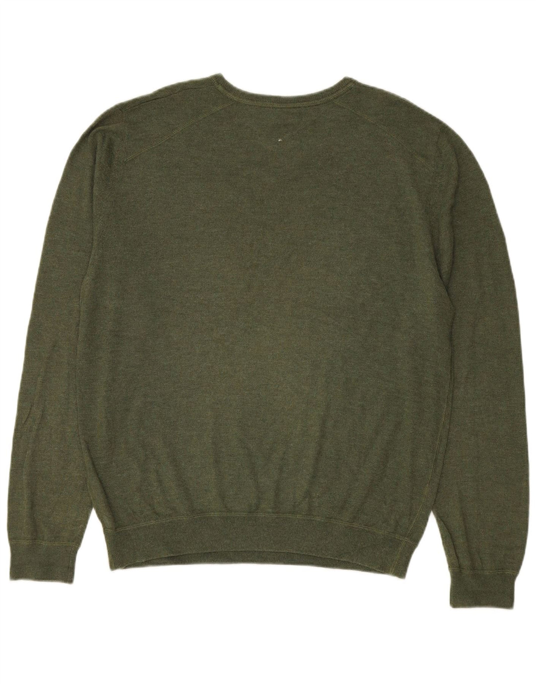 NAPAPIJRI Mens V-Neck Jumper Sweater XL Green