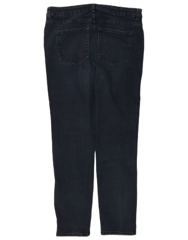 Marks & Spencer Womens The Lily Slim Jeans UK 14 Large W34 L28 Navy Blue
