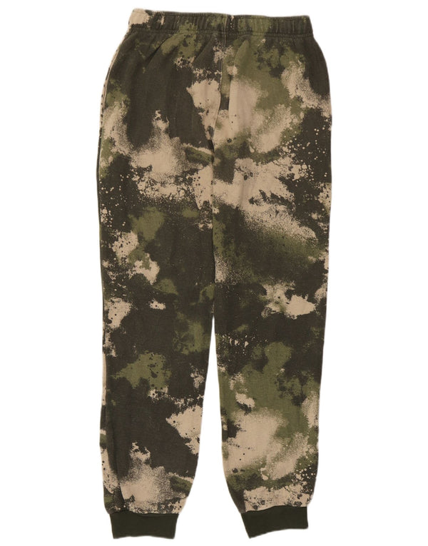 Champion Boys Tracksuit Trousers Joggers 14-15 Years Large Green Tie Dye