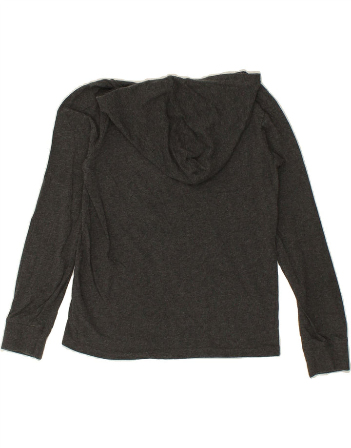 CHAMPION Boys Hooded Graphic Top Long Sleeve 10-11 Years Medium  Grey Vintage Champion and Second-Hand Champion from Messina Hembry 