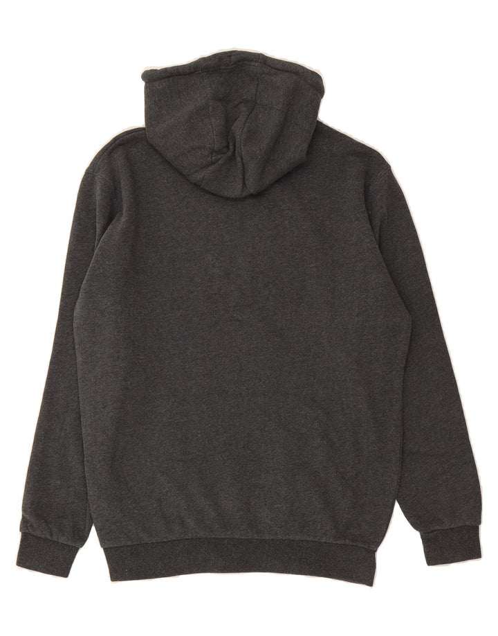 ELLESSE Mens Graphic Hoodie Jumper Small Grey Cotton Vintage Ellesse and Second-Hand Ellesse from Messina Hembry 