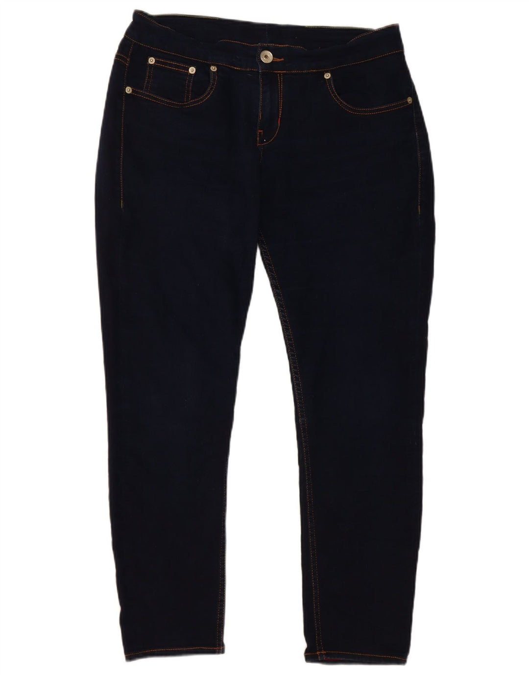Ted Baker Womens Skinny Jeans W32 L30 Navy Blue Cotton