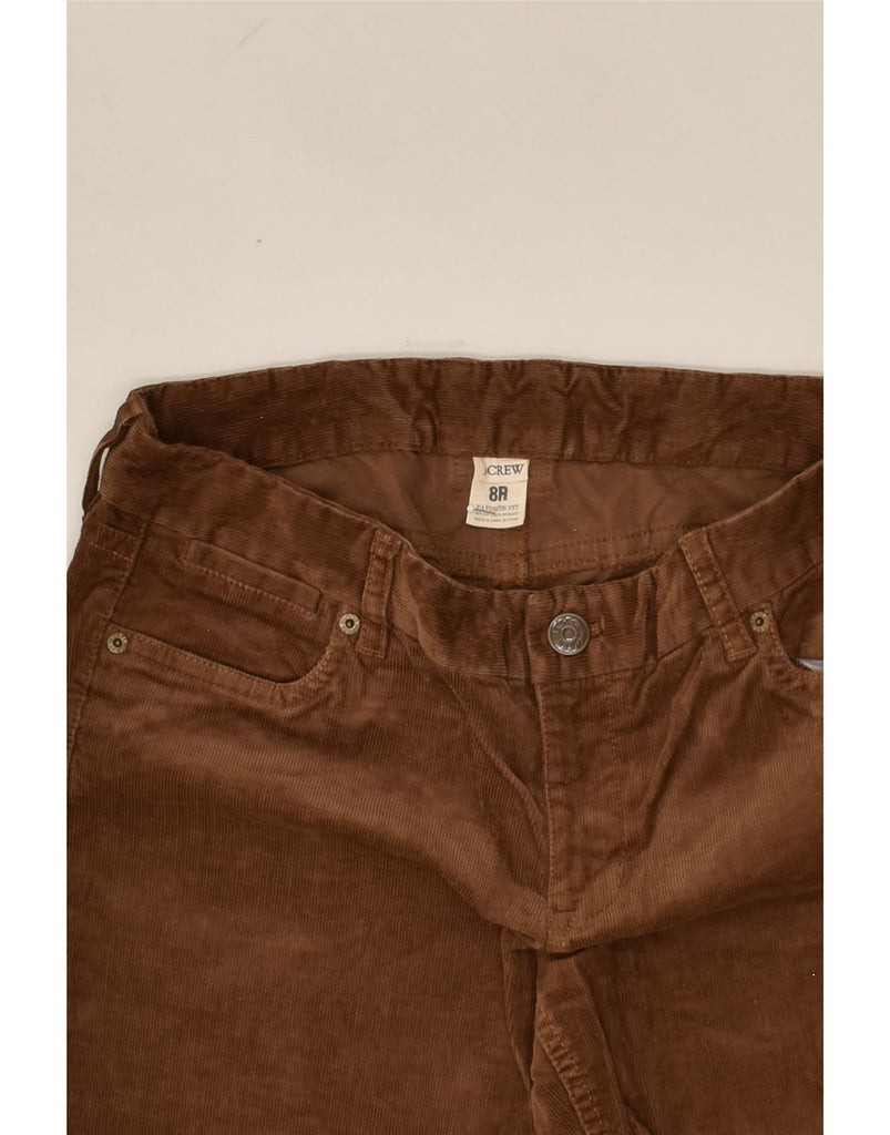 J. CREW Womens Bootcut Corduroy Trousers US 8 Medium W32 L31 Brown Cotton | Vintage J. Crew | Thrift | Second-Hand J. Crew | Used Clothing | Messina Hembry 