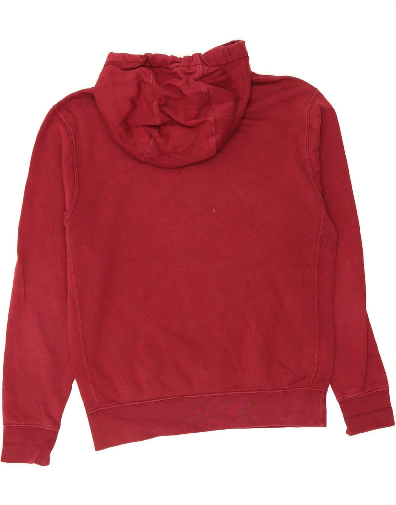 NIKE Mens Hoodie Jumper Small Burgundy Cotton Vintage Nike and Second-Hand Nike from Messina Hembry 