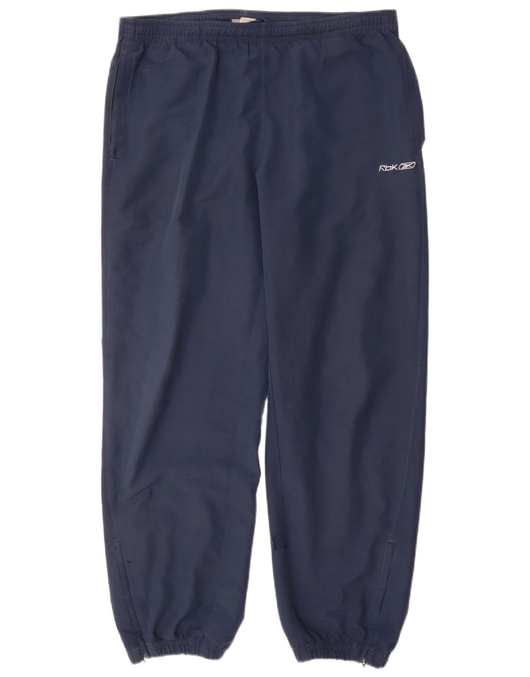 Reebok Mens Tracksuit Trousers Joggers Large Navy Blue