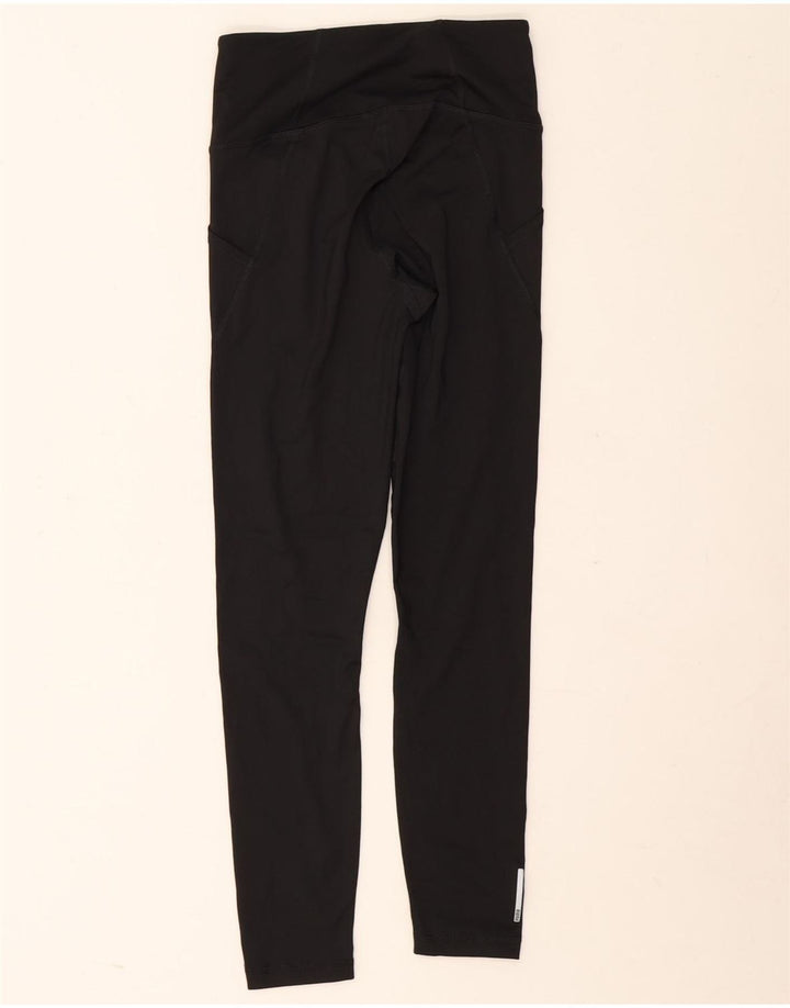 Puma Womens Leggings UK 4 XS  Black Polyester