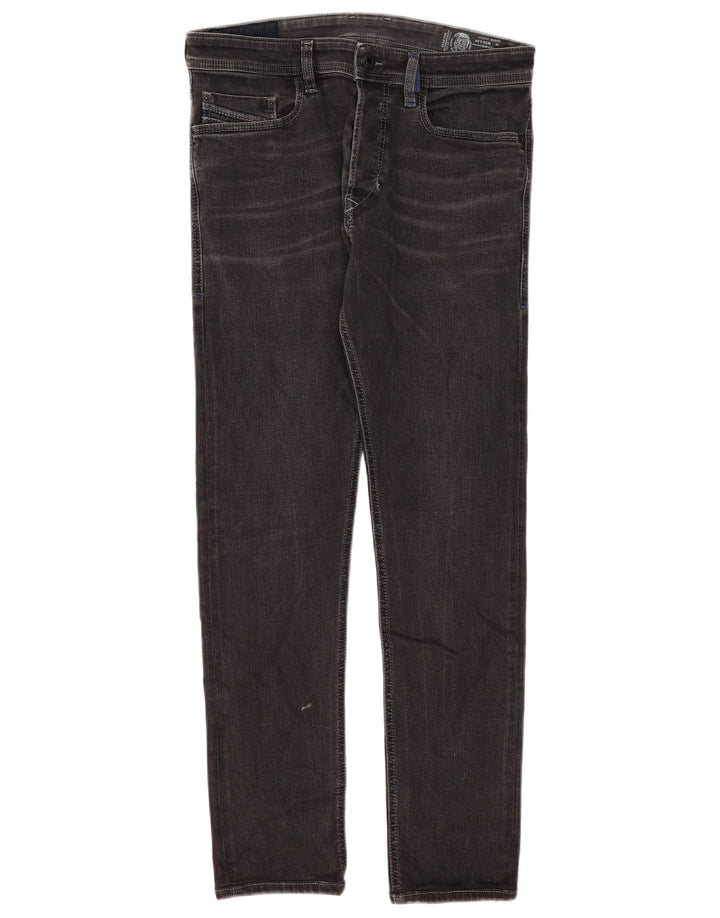 DIESEL Mens Tepphar Carrot Slim Jeans W30 L31 Black