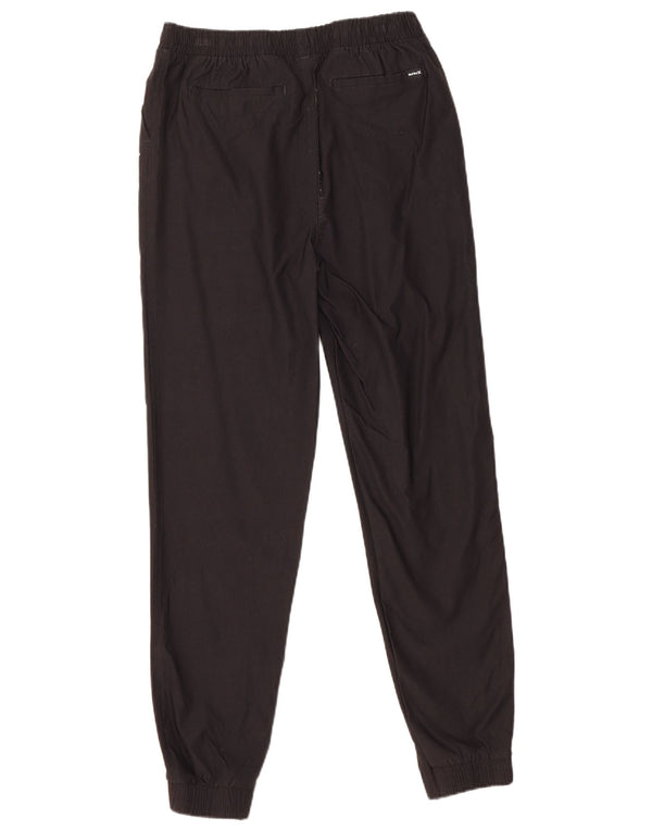 Hurley Boys Joggers Chino Trousers 14-15 Years W30 L28 Black Nylon